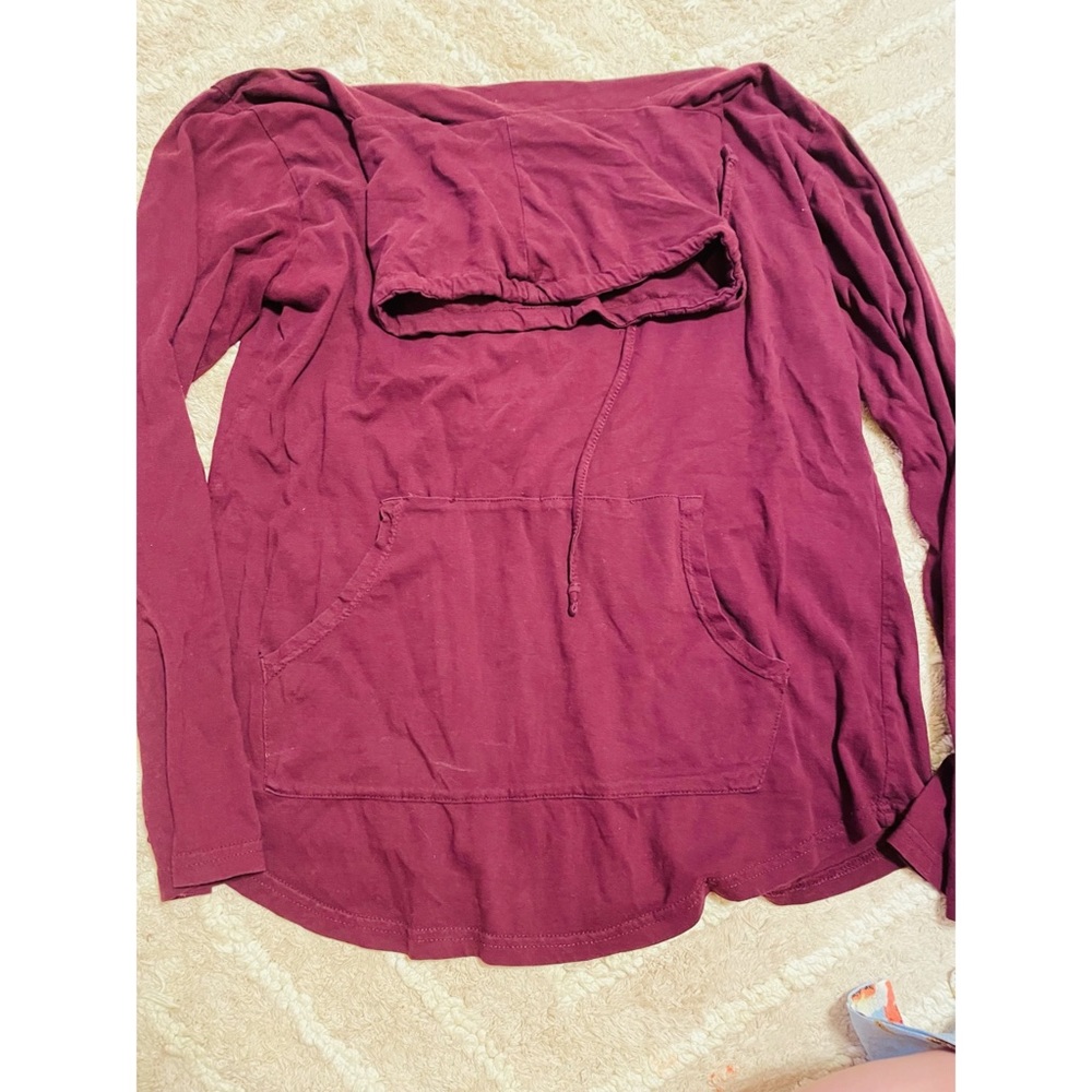 Cowl neck sweatshirt